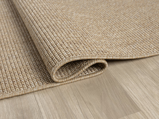 Halı Vagonu Himalaya 664 Bej model Sisal Halı, kolay temizlik ve dayanıklılık sunar.