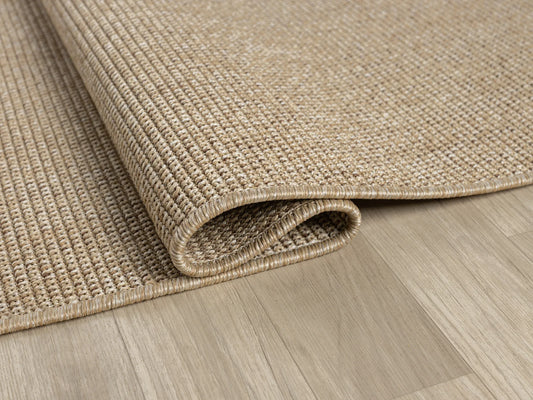Halı Vagonu Himalaya 664 Bej İç ve Dış Mekan Kullanımına Uygun Hav Vermeyen Kolay Temizlenebilir Sisal Halı - HALI VAGONU