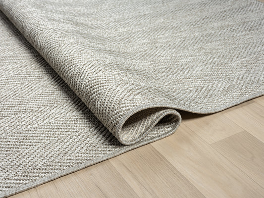 Halı Vagonu Himalaya 665 Gri Sisal Halı, polipropilen ve polyester malzeme ile üretilmiş, modern dekorasyon için ideal.