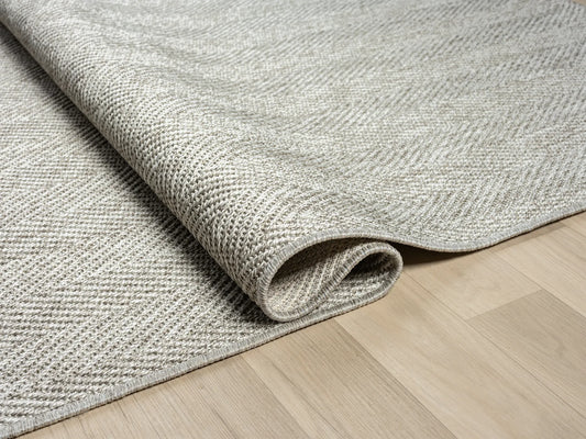 Halı Vagonu Himalaya 665 Gri İç ve Dış Mekan Kullanımına Uygun Hav Vermeyen Kolay Temizlenebilir Sisal Halı - HALI VAGONU