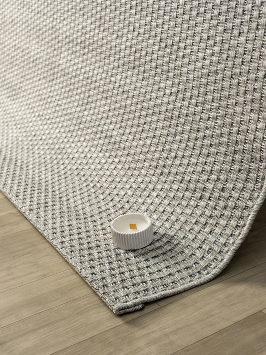 Halı Vagonu Himalaya 666 Gri İç ve Dış Mekan Kullanımına Uygun Hav Vermeyen Kolay Temizlenebilir Sisal Halı - HALI VAGONU