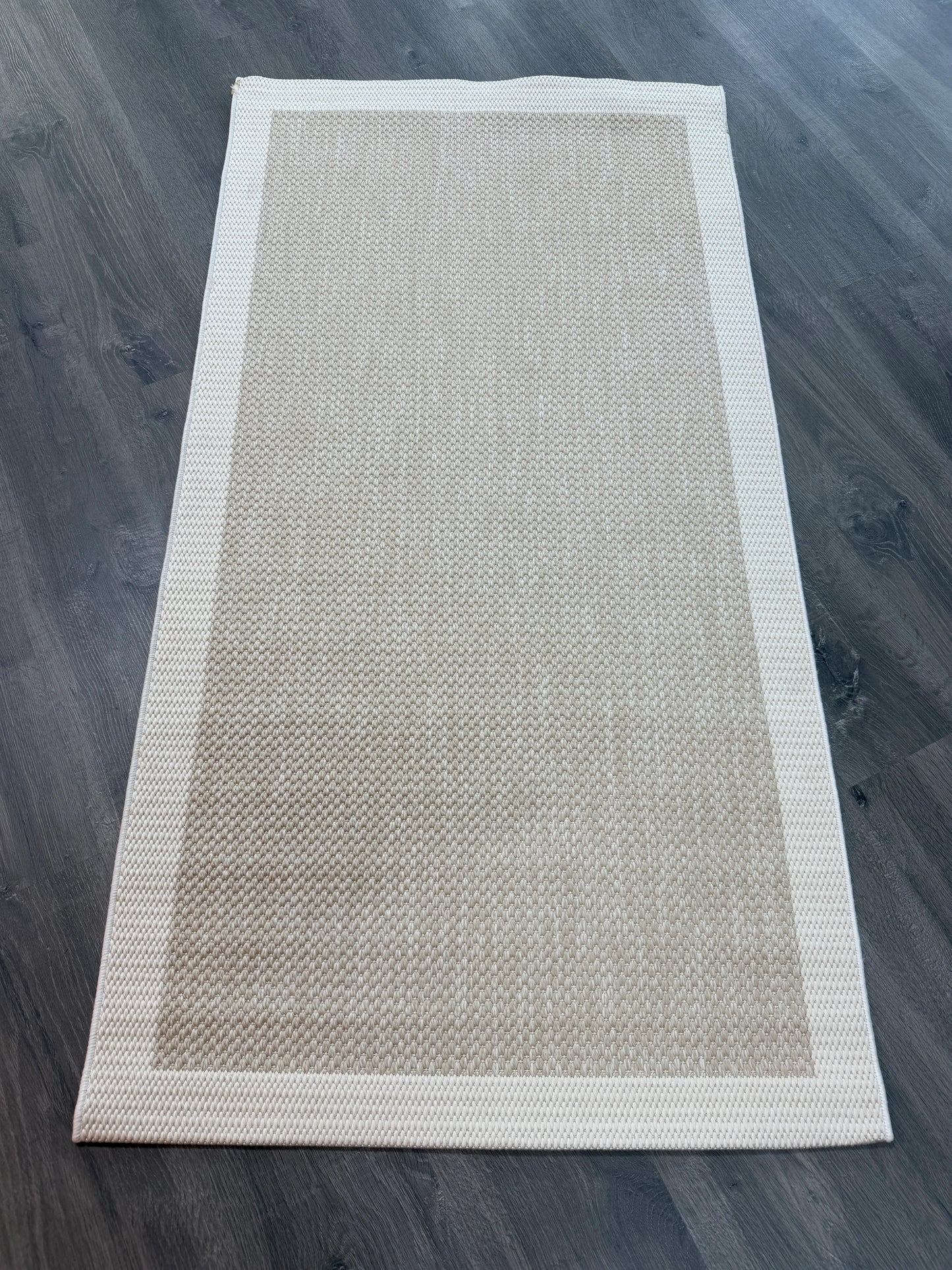 Halı Vagonu Agra AR04 Bej Sisal Tarz Dokuma Halı - HALI VAGONU