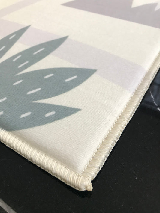 Carpet Wagon HV198 Cream Beige Named Children's Carpet