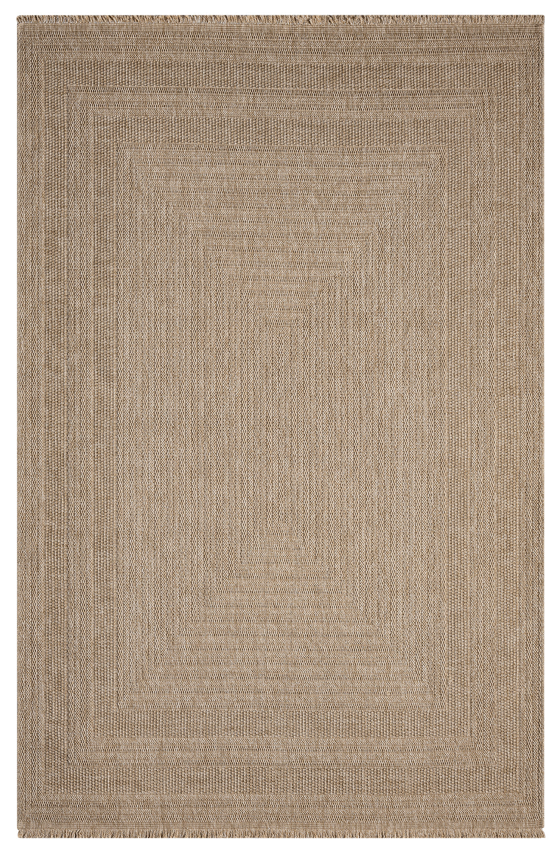 Katkısız tasarımıyla Halı Vagonu Botswana 668 Bej Sisal Halı, 1600gr/m2 ağırlıkla konfor sunan sisal halı modelidir.