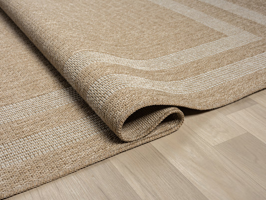 Halı Vagonu Botswana 668 Siyah Sisal Halı'nın dokusu, sisal halı kalitesini gözler önüne seriyor.