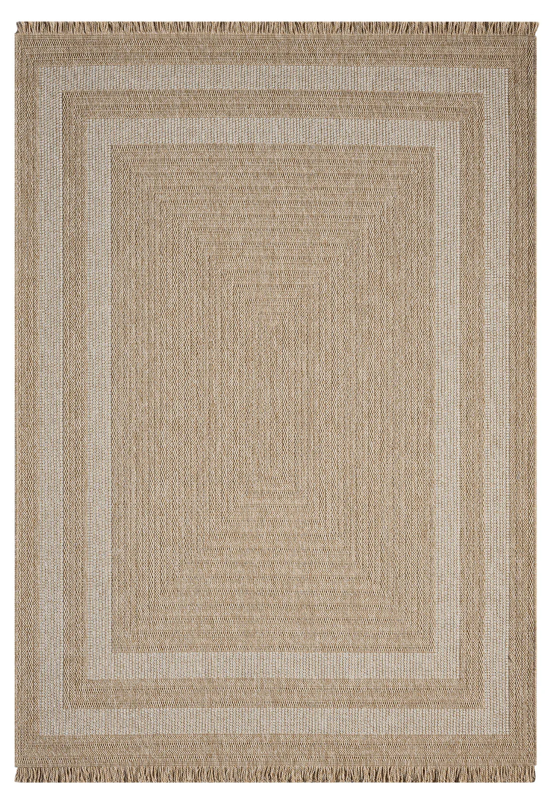 Halı Vagonu Botswana 668 Beyaz Sisal Halı - HALI VAGONU