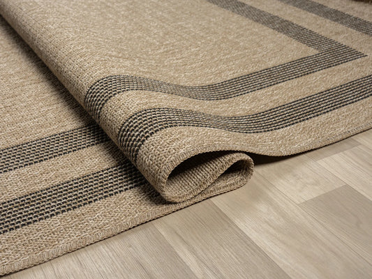 Halı Vagonu Botswana 668 Siyah Sisal Halı - HALI VAGONU