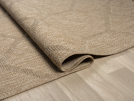 Halı Vagonu Botswana 669 Bej Sisal Halı kullanımı; modern ve şık görünümüyle ev dekorasyonunu tamamlar.