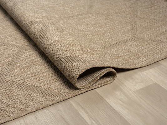 Halı Vagonu Botswana 669 Bej Sisal Halı - HALI VAGONU