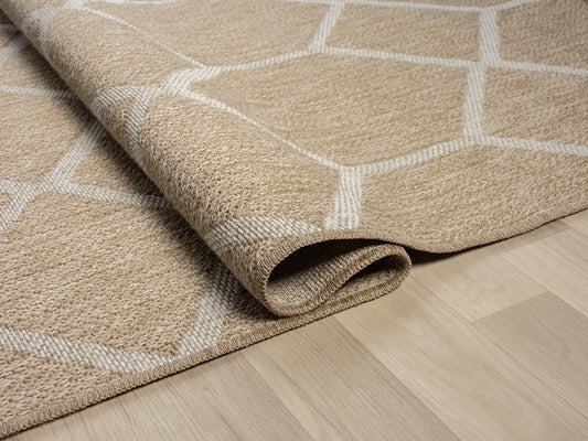 Halı Vagonu Botswana 669 Beyaz Sisal Halı - HALI VAGONU