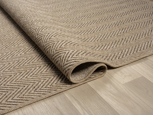 Halı Vagonu Botswana 671 Kahve Sisal Halı - HALI VAGONU