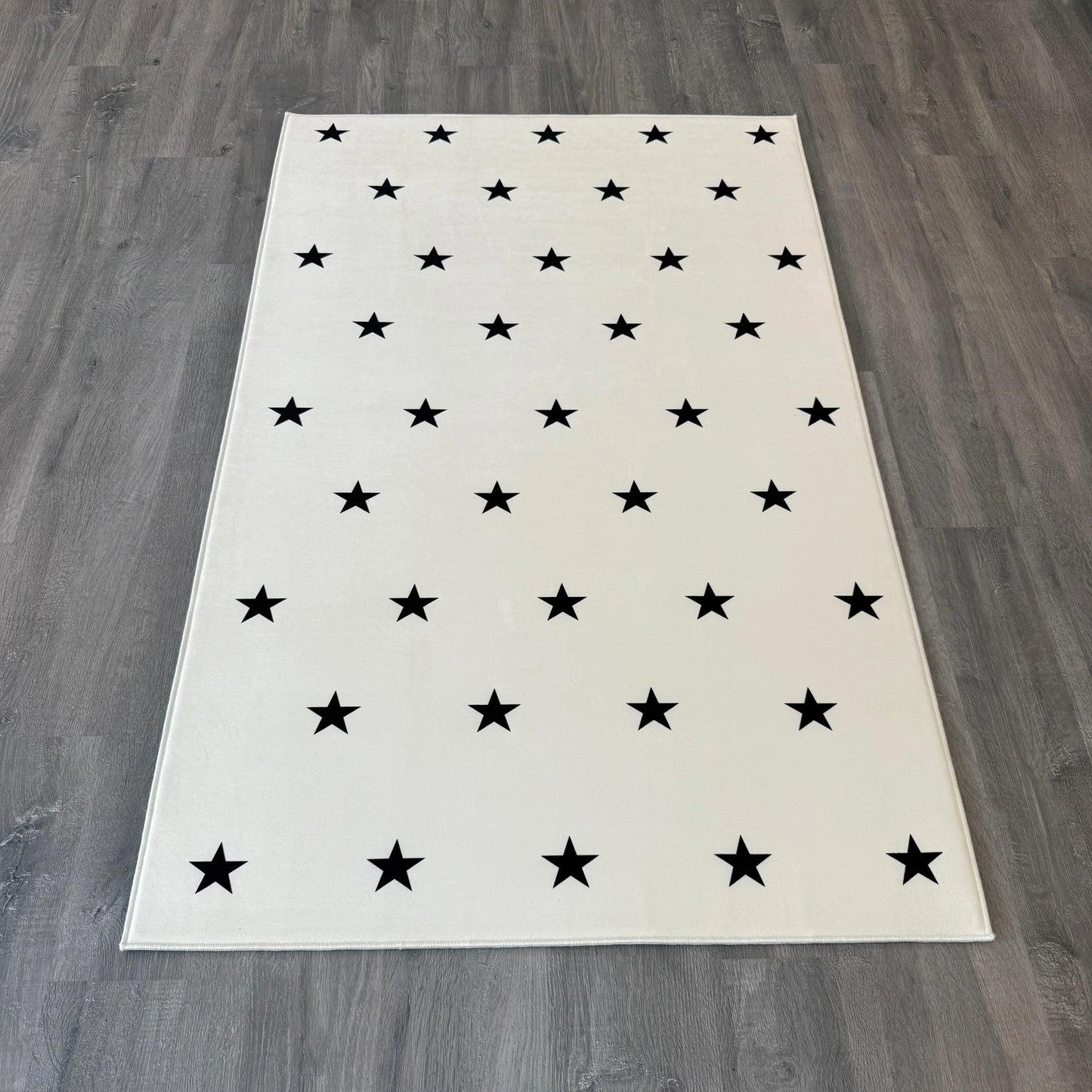 100x160cm 11mm Deri Taban Yıldızlı Çocuk Odası Halısı - HALI VAGONU