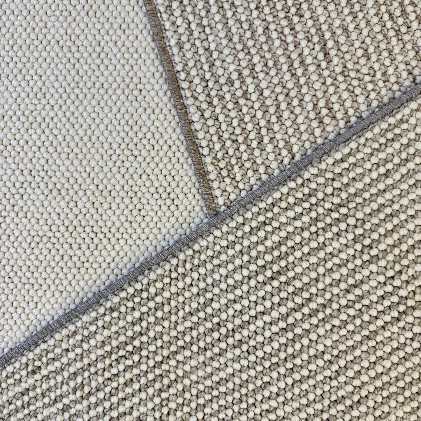 Halı Vagonu Bukle Serisi Beyaz Makine Halısı - HALI VAGONU