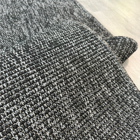 Halı Vagonu Himalaya 664 Antrasit İç ve Dış Mekan Kullanımına Uygun Hav Vermeyen Kolay Temizlenebilir Sisal Halı - HALI VAGONU