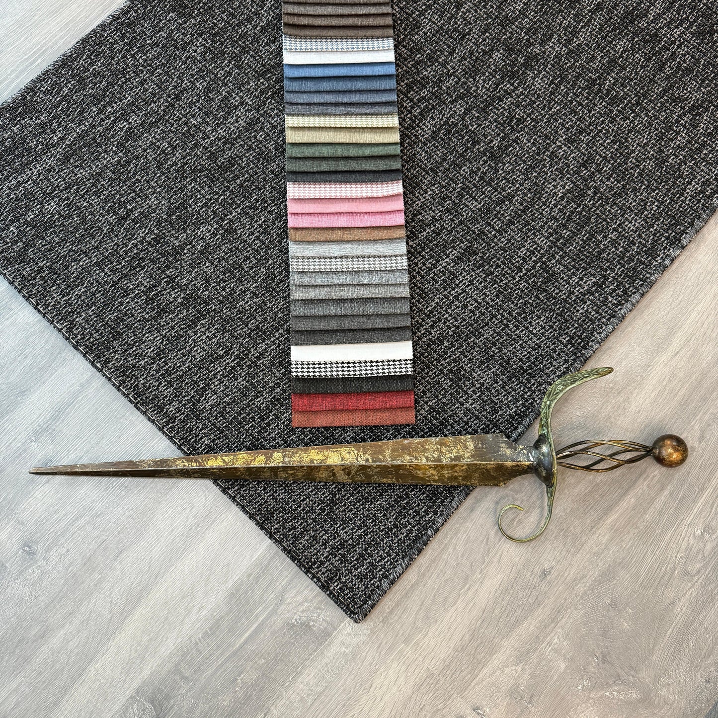 Halı Vagonu Himalaya 664 Antrasit İç ve Dış Mekan Kullanımına Uygun Hav Vermeyen Kolay Temizlenebilir Sisal Halı - HALI VAGONU