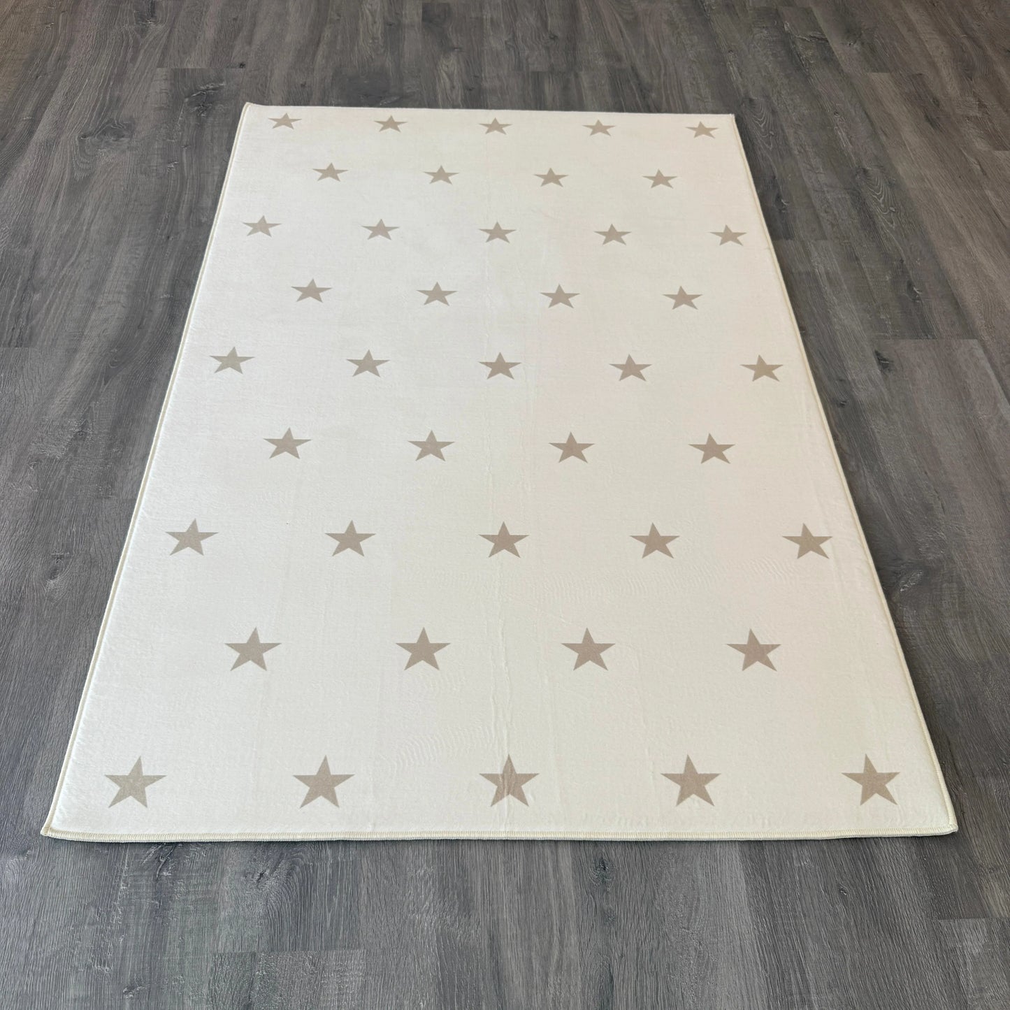 100x150cm 11mm Deri Taban Yıldızlı Çocuk Halıs - HALI VAGONU