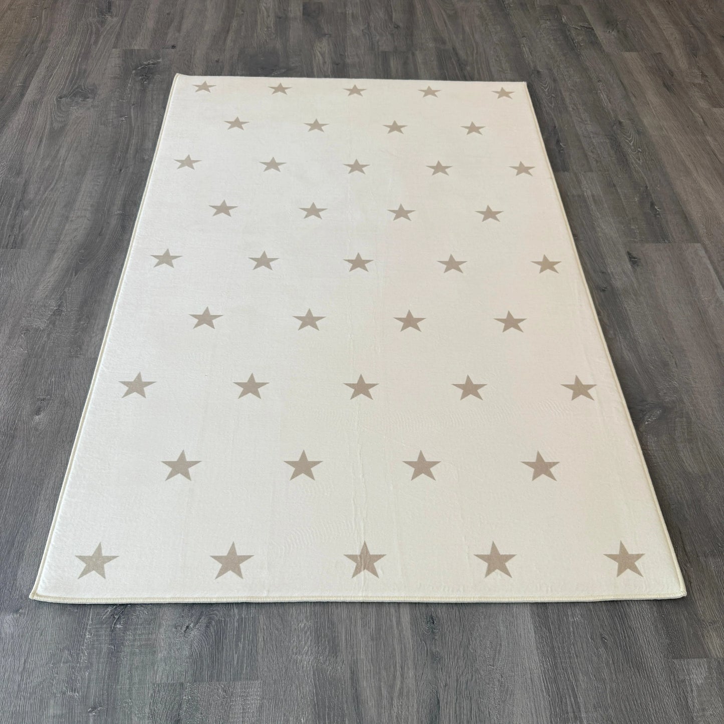 100x150cm 11mm Deri Taban Yıldızlı Çocuk Halıs - HALI VAGONU