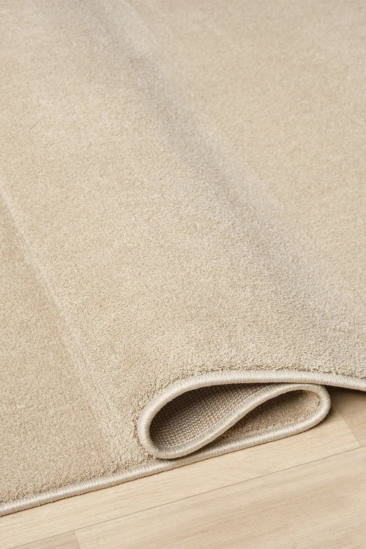 Alora Soft Collection 4500 Bej – Ultra Yumuşak 15mm Modern Makine Halısı - HALI VAGONU