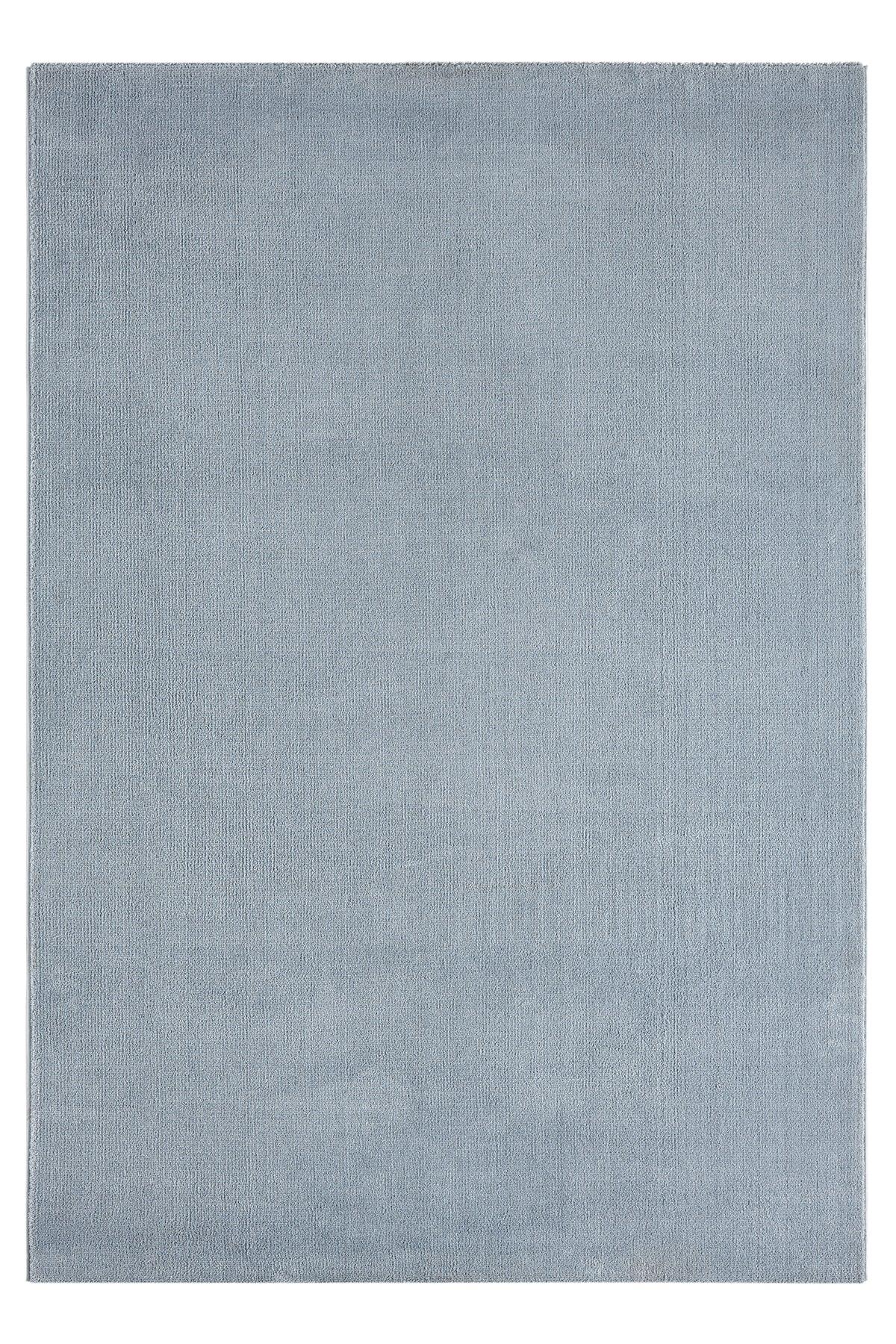 Alora Soft Collection 4500 Mavi – Ultra Yumuşak 15mm Modern Makine Halısı - HALI VAGONU