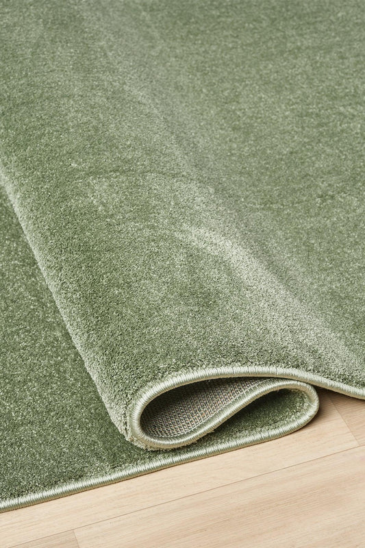 Alora Soft Collection 4500 Yeşil – Ultra Yumuşak 15mm Modern Makine Halısı - HALI VAGONU