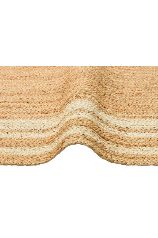 Echo Ech 10 Natural White Xw Flatweave El Dokuma Naturel Jüt Hasır Halı - HALI VAGONU