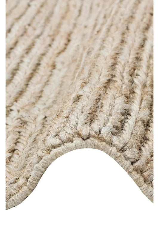 Fıne Chotı Fıne D.natural (OLD GREY) El Dokuma Naturel Jüt Hasır Halı - HALI VAGONU
