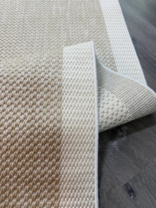 Halı Vagonu Agra AR04 Bej Sisal Tarz Dokuma Halı - HALI VAGONU