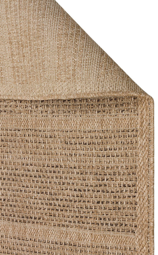 Halı Vagonu Lalibela LLB01 NATURAL Güneş Işığı ve Suya Dayanıklı Jüt Görünümlü Sisal Halı - HALI VAGONU
