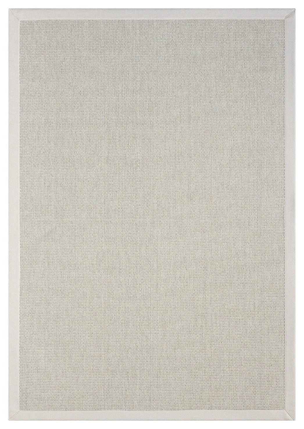 Himalaya Krem Kumaş Bordürlü 664 Krem Sisal Halı - HVHB02 - HALI VAGONU