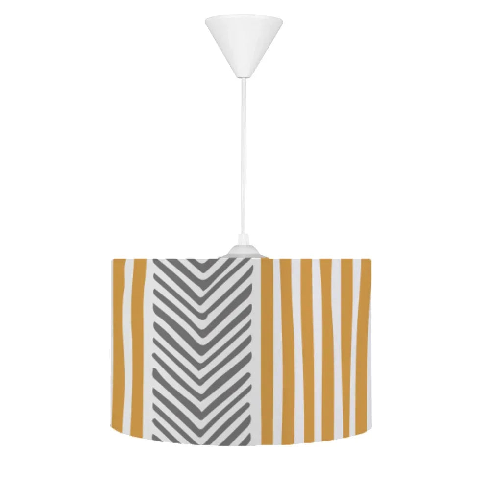 HV206 İskandinav Hardal Antrasit Çocuk Odası Sarkıt Avize - HALI VAGONU