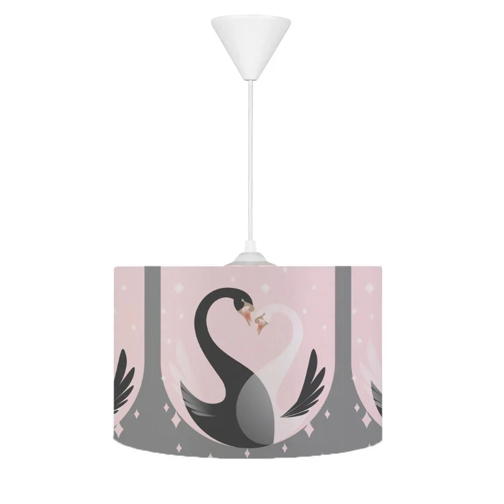 HV301 Kuğu Desenli Çocuk Odası Sarkıt Avize - HALI VAGONU