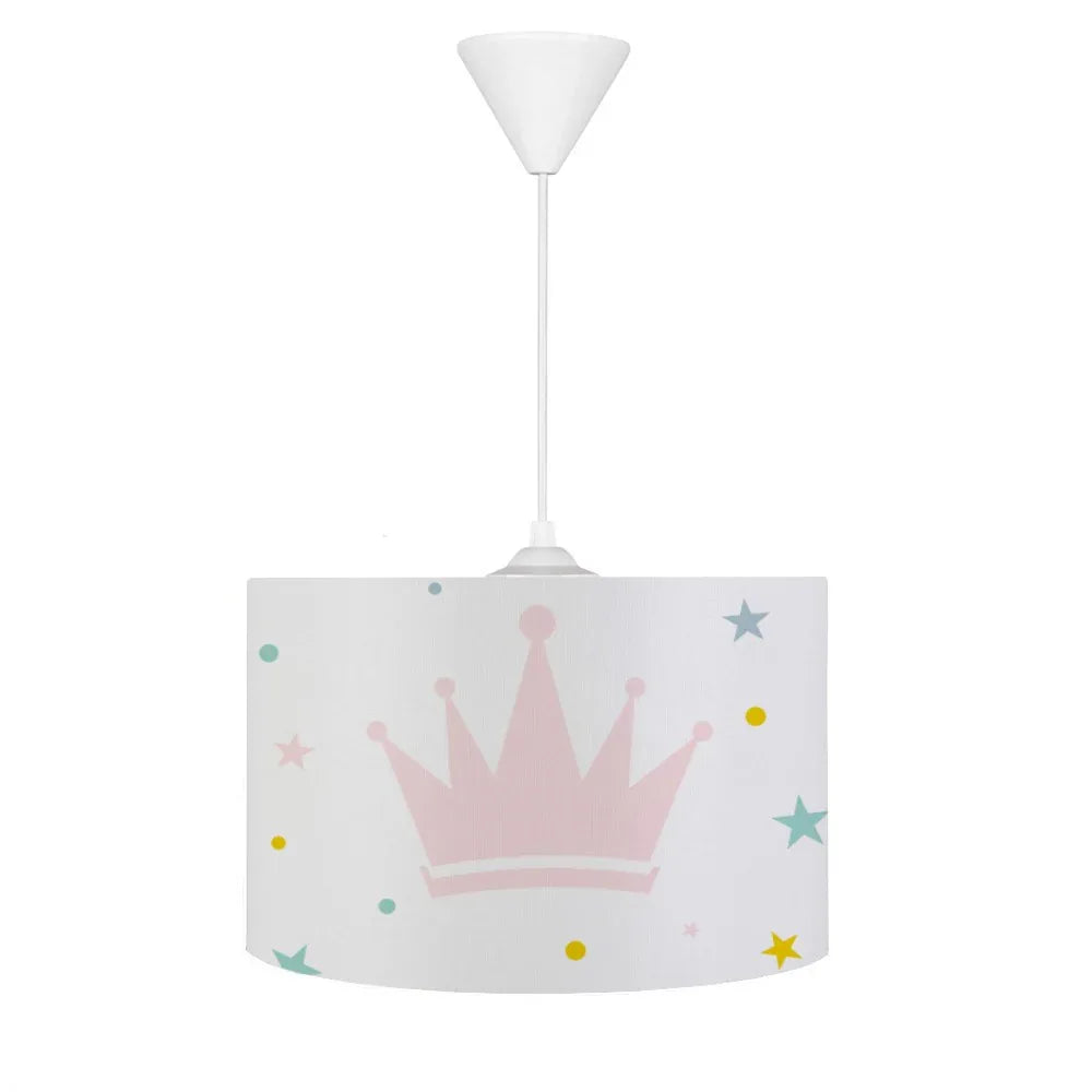 HV315R Taçlı Renkli Çocuk Odası Sarkıt Avize - HALI VAGONU