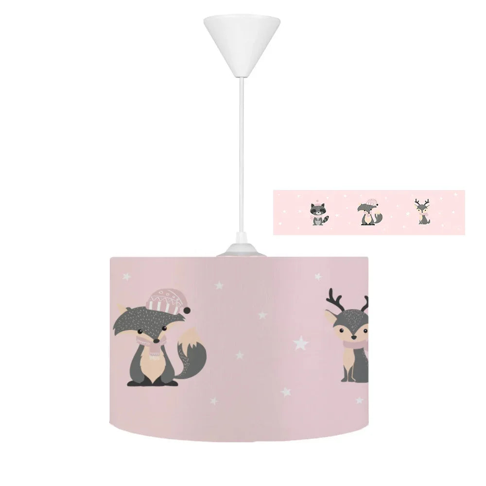 HV320P Pembe Çocuk Odası Sarkıt Avize - HALI VAGONU