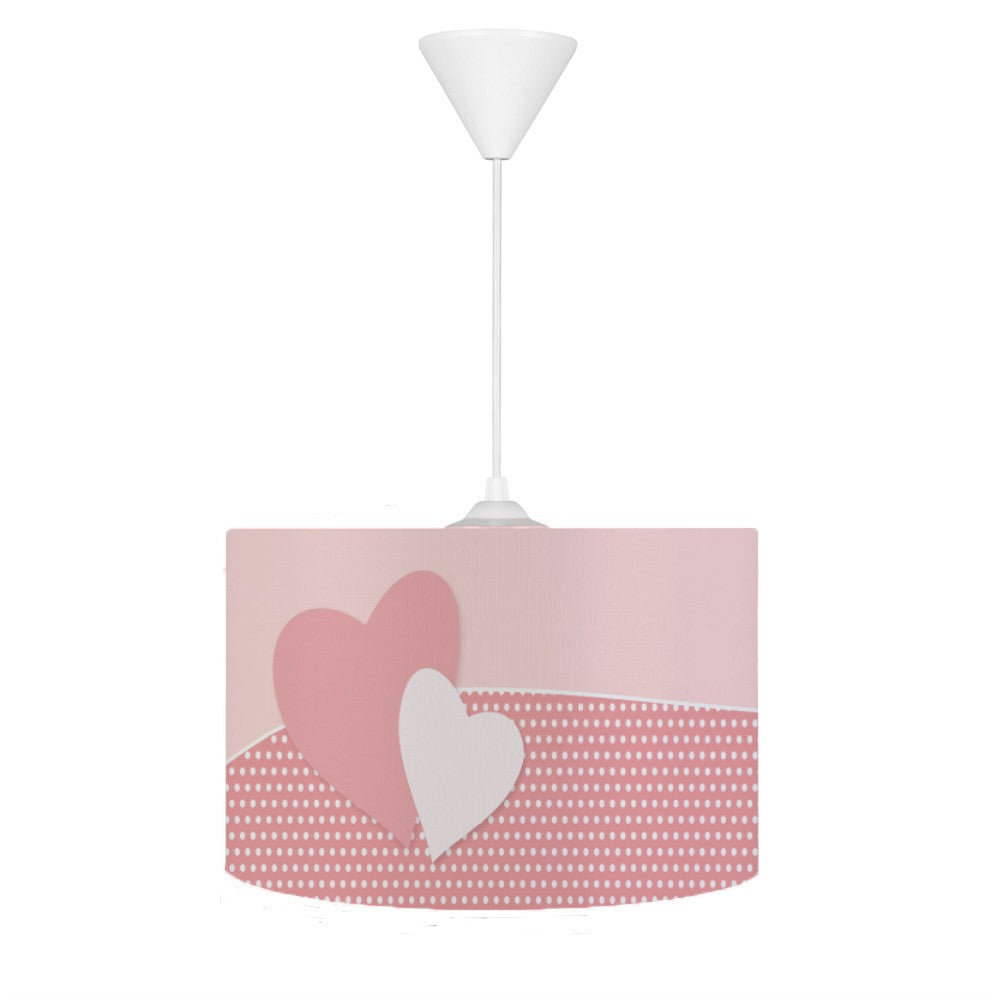 HV470 Kalpli Pembe Odası Sarkıt Avize, yumuşak dokulu tay tüyü kumaş kaplaması ile şık bir görünüm sunuyor. Ürünün çapı 30cm, yüksekliği 20cm, ve ayarlanabilir askı kablosu ile pratik kullanım imkanı sağlıyor.