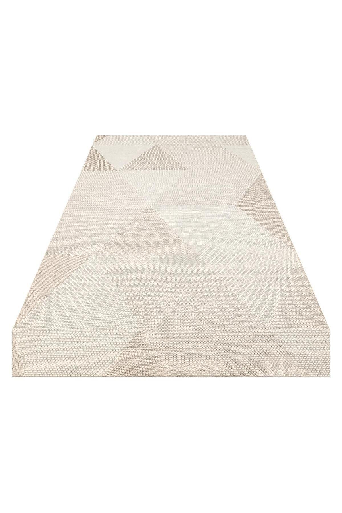 MONO MNO 03 BEIGE Hav Toz Vermez Kaymaz Tabanlı Sisal Halı - HALI VAGONU