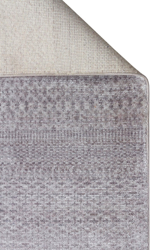 TAFTAN TF 08 GREY Pakistan Overdyed Tarzı Özel Hav Vermeyen ve El Emeği ile Özel Tezgahlarda Üretilen Uşak Halısı - HALI VAGONU