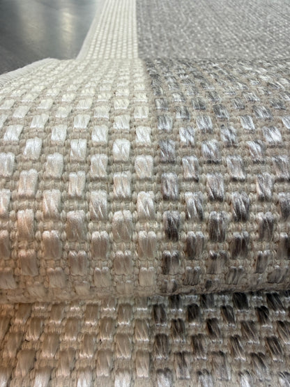 Natura Sisal NTR 09 Krem Gri Sisal Dokuma Halı - NTR 09