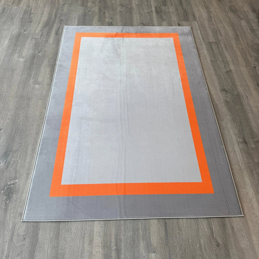 120x175 - 11mm Deri Taban - Çerçeveli Halı - HALI VAGONU