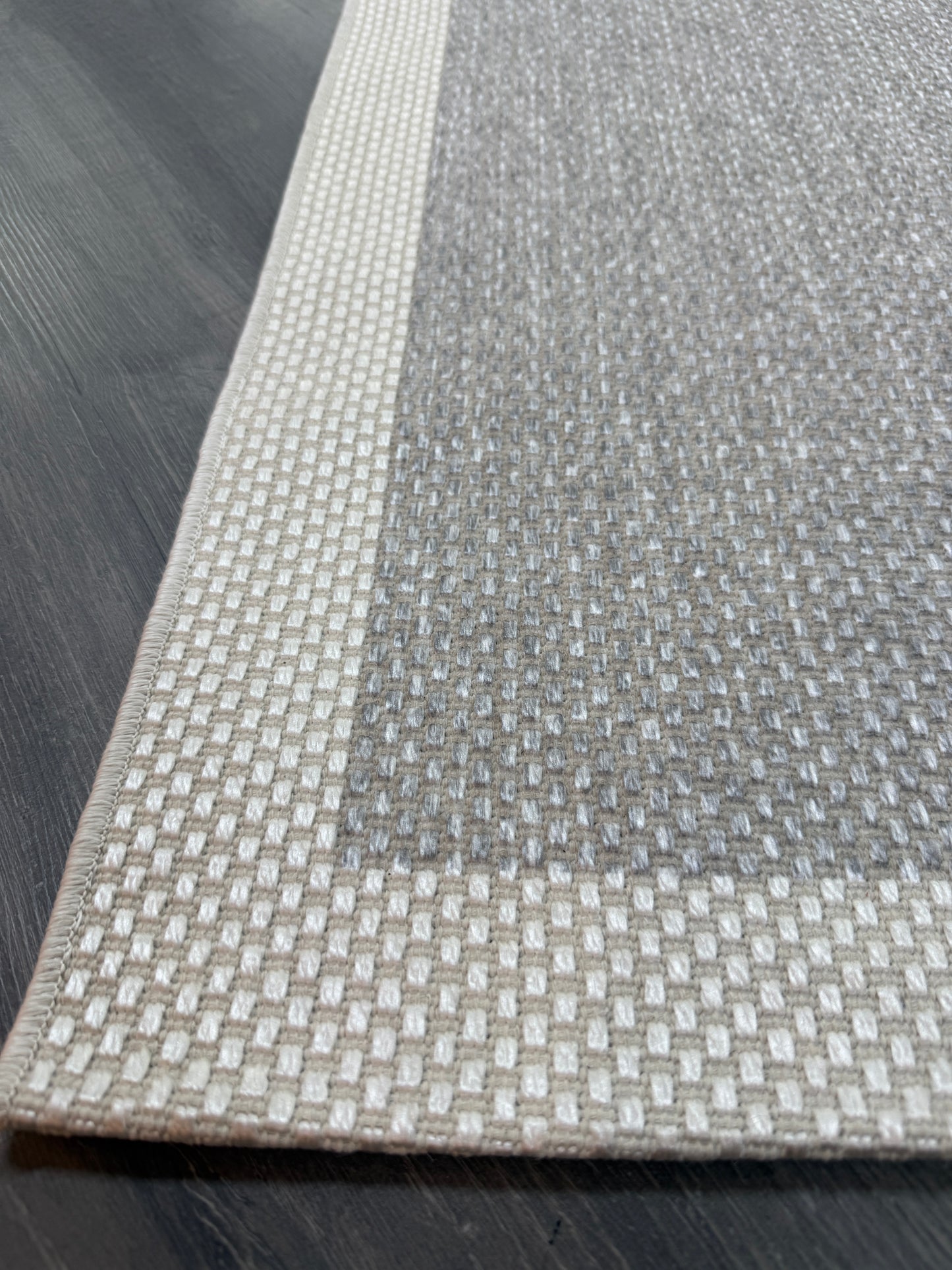 Natura Sisal NTR 09 Krem Gri Sisal Dokuma Halı - NTR 09