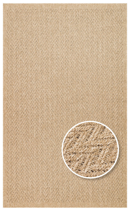 Halı Vagonu Lalibela LLB05 NATURAL jüt sisal halı, güneş ışığı ve suya dayanıklı özellikleri ile öne çıkıyor.