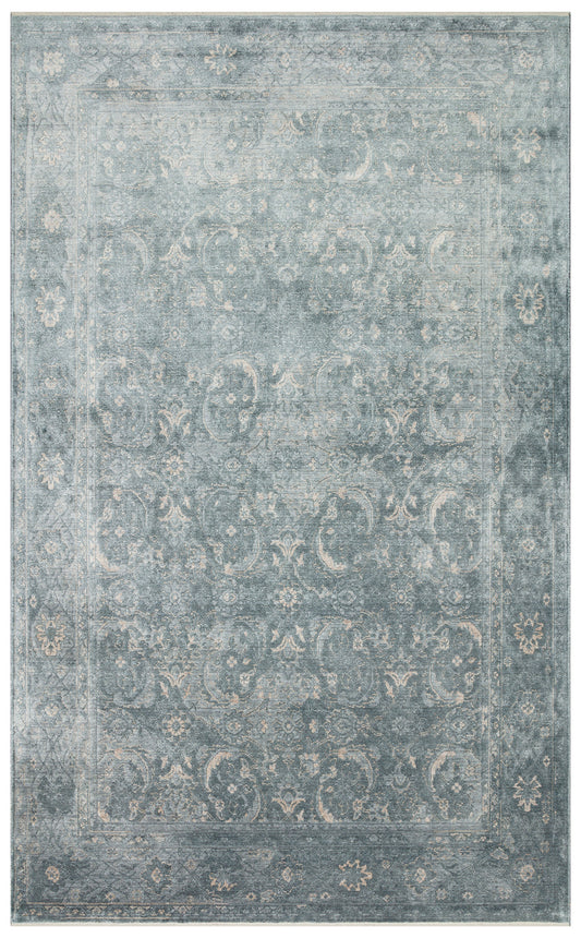Taftan TF Plain 06 Sky Vizon, Pakistan Overdyed tarzı özel hav vermeyen ve el emeği ile özel tezgahlarda üretilen Uşak halısı - Taftan Özel Tezgah Halısı.