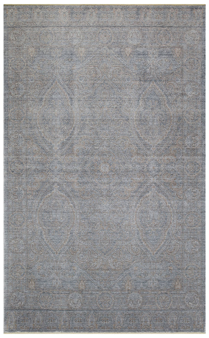 Taftan TF 03 Dark Grey Bronze Pakistan Overdyed Tarzı Özel Hav Vermeyen ve El Emeği ile Üretilen Taftan Özel Tezgah Halısı.