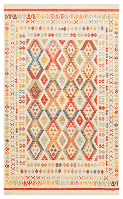 NOMAD 08 LIGHT MULTY Yıkanabilir, Çift Taraflı Kullanıma Uygun Yumuşak Tuşeli Otantik Kilim