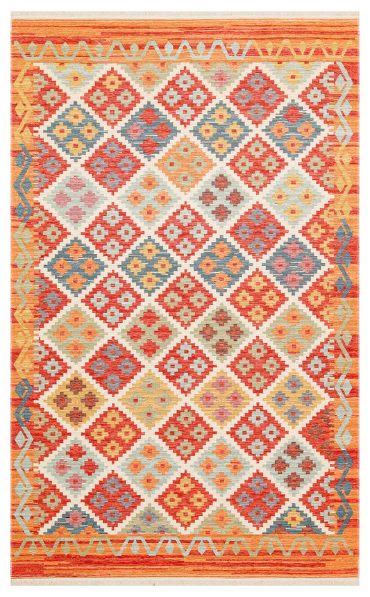 NOMAD NMD 05 TERRA Yıkanabilir, Çift Taraflı Kullanıma Uygun Yumuşak Tuşeli Otantik Kilim