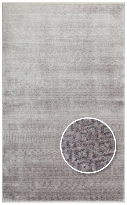 TAFTAN TF 08 GREY Pakistan Overdyed Tarzı Özel Hav Vermeyen ve El Emeği ile Özel Tezgahlarda Üretilen Uşak Halısı, Taftan Özel Tezgah Halısı