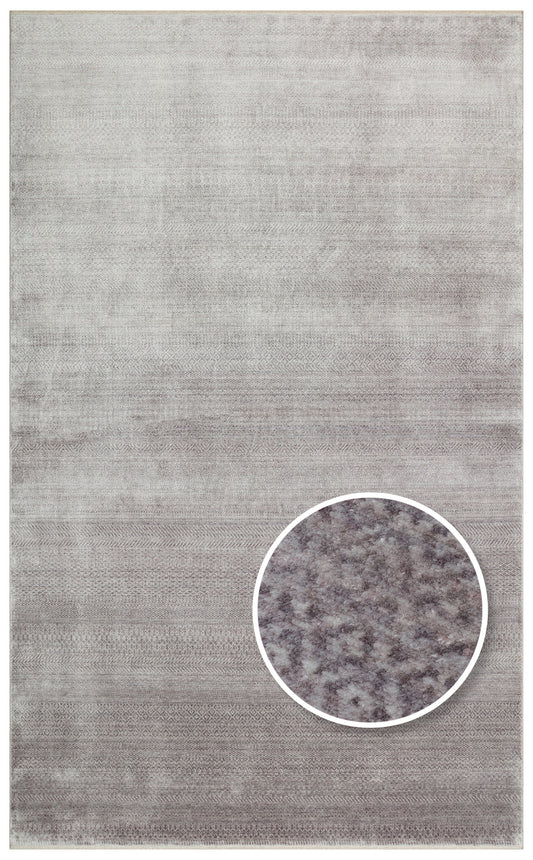 TAFTAN TF 08 GREY Pakistan Overdyed Tarzı Özel Hav Vermeyen ve El Emeği ile Özel Tezgahlarda Üretilen Uşak Halısı, Taftan Özel Tezgah Halısı