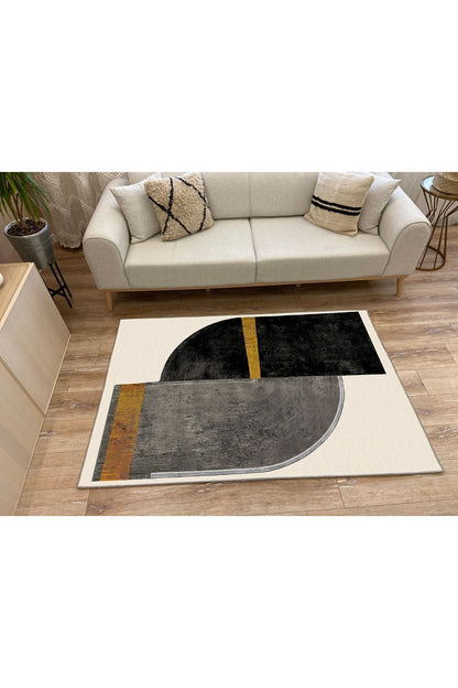 Halı Vagonu 26 Halı Bej Tonlarında Salon Halısı Pelüş Ve Iskandinav Halı Dekorafif Yıkanabilir