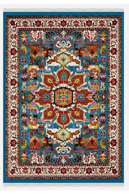 Halı Vagonu E 42 Zamansız Şıklık, Eşsiz Desenler Dokuma Taban Halı