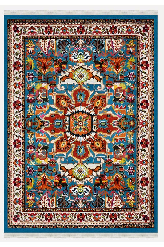 Halı Vagonu E 42 Zamansız Şıklık, Eşsiz Desenler Dokuma Taban Halı