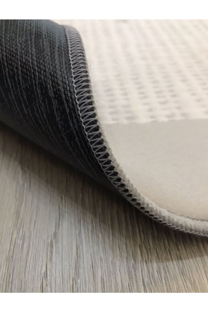 JUTE06 Jüt Sisal Hasır Desenli Dijital Baskı Halı